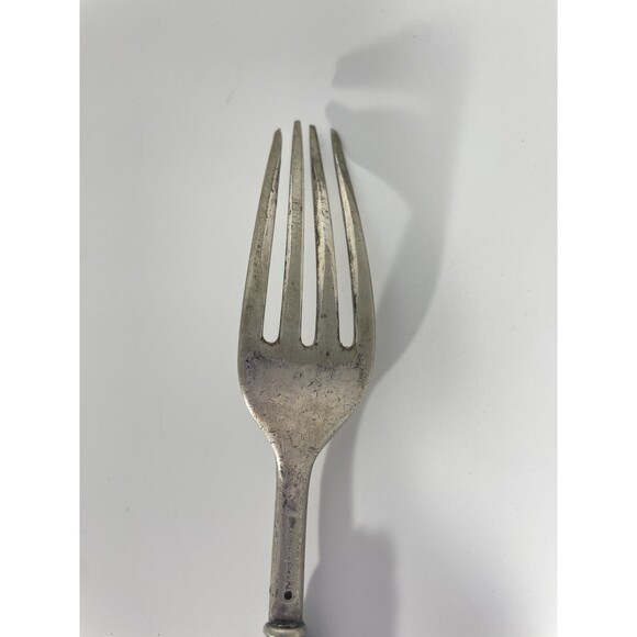 1847 Rogers Bros A1 Dinner Fork 8" Antique Vintage Silverplate Ornate Victorian - Picture 7 of 9